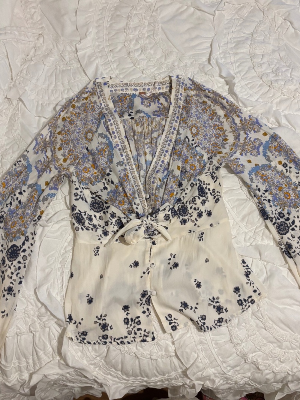 Free People Run Free Blouse